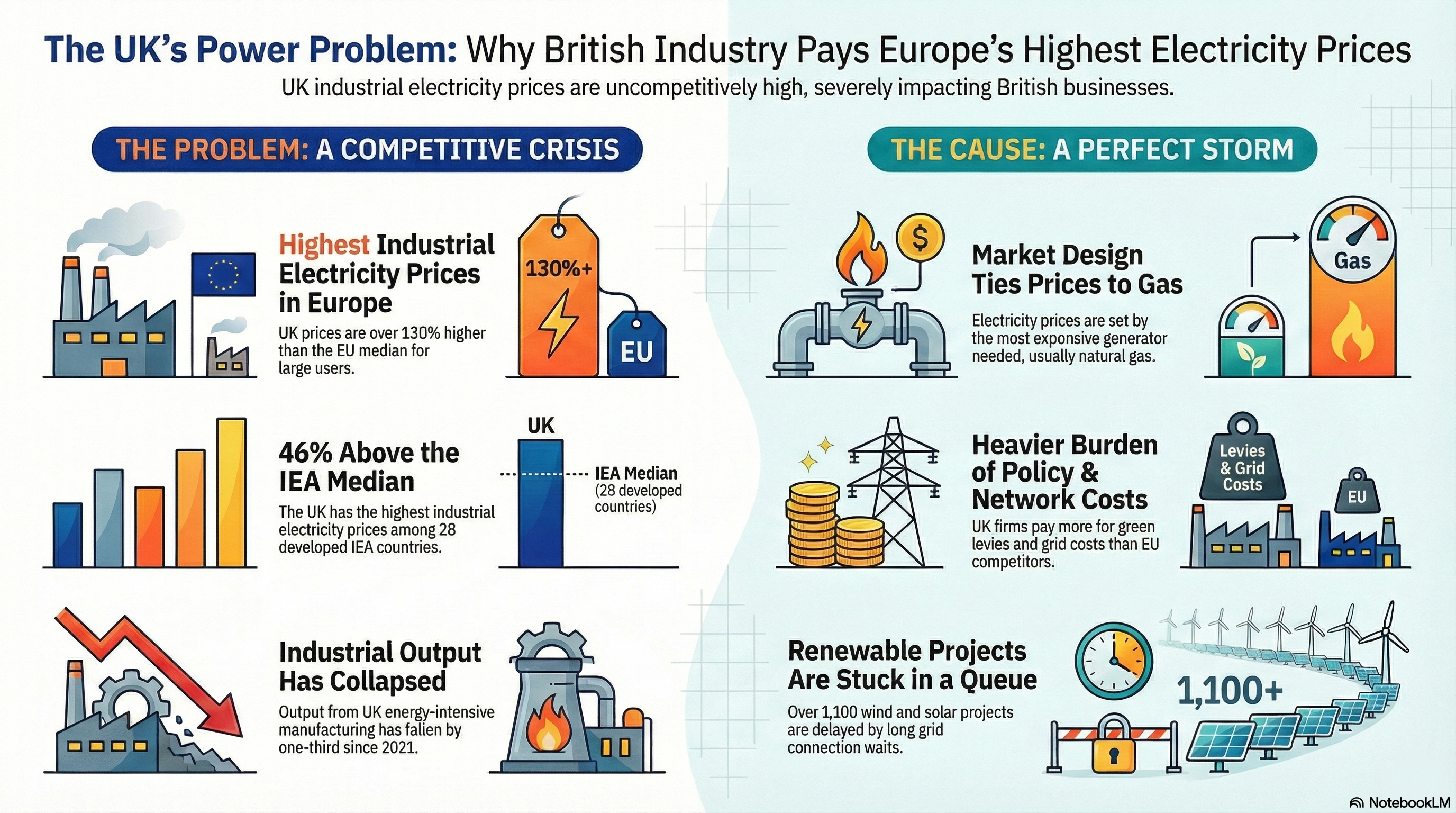 Britain's Energy Penalty - Infographic